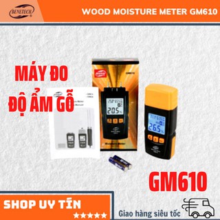 Máy đo độ ẩm gỗ chuyên dụng BENETECH GM610