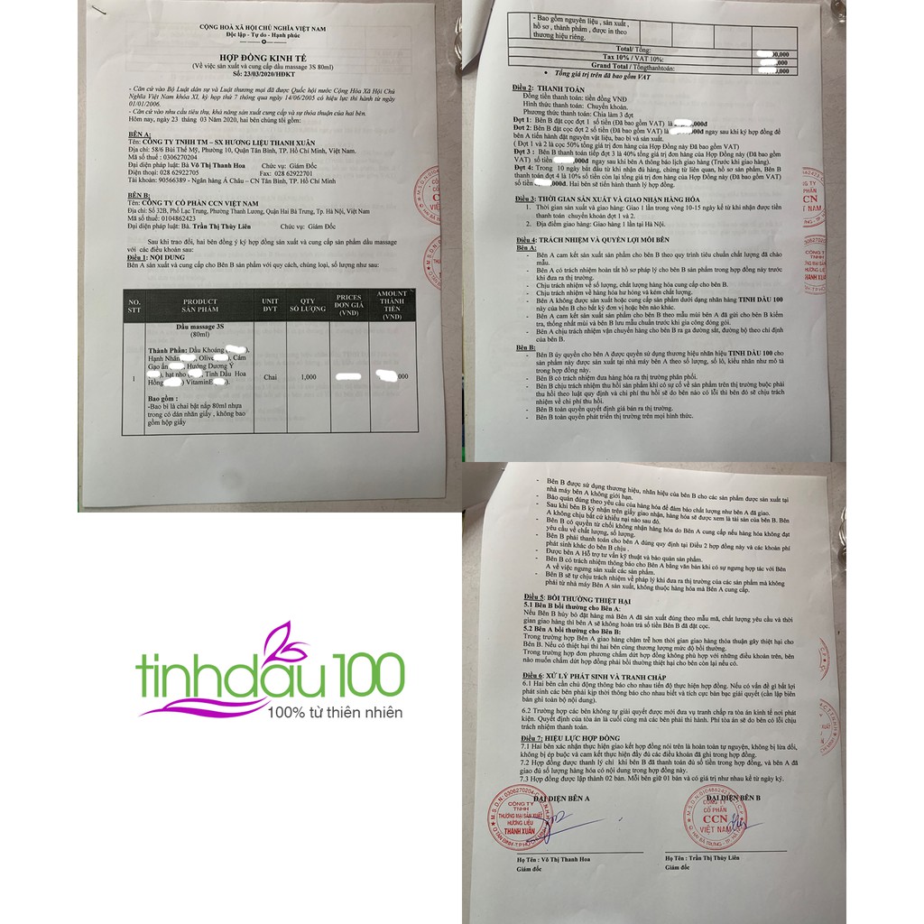 Dầu massage bôi trơn 3S dành cho các cặp đôi. Tinh dầu matxa body hương hoa hồng quyến rũ lọ 80ml Tinh Dầu 100 Official