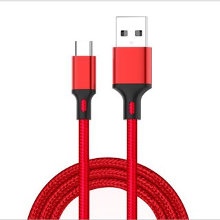 Cáp sạc android dây dù - Dây sạc Type C dài 1.5 Mét