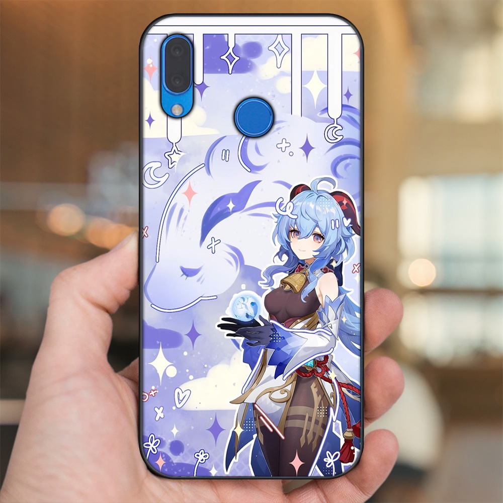 Ốp lưng Huawei Nova 3, Nova 3i, Nova 3e, P20 Lite viền đen in hình Ganyu Genshin Impact