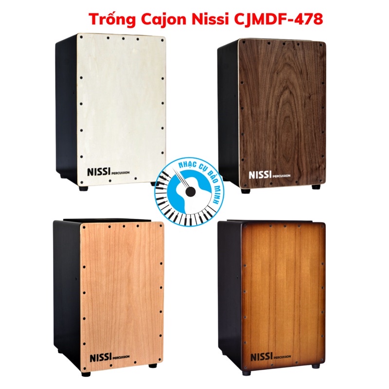 Trống Cajon Nissi model CJMDF-478