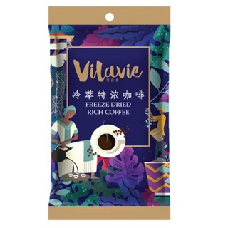 Cafe Freeze Dried Rich hiệu Vilavie 120gr