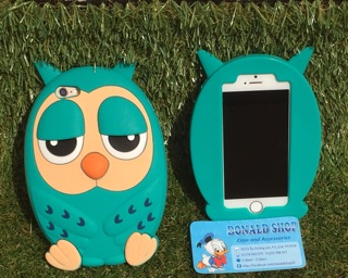 Ốp iphone  6 / 6s nhựa dẻo Cú mèo 