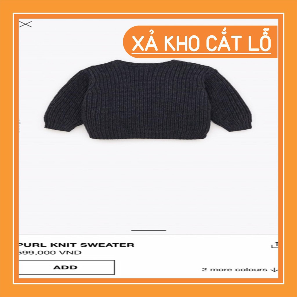 Áo len nhiều màu cho bé trai Zara xuất xịn