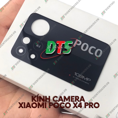Kính camera xiaomi poco x4 pro kèm keo dán