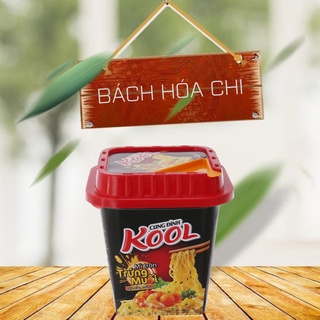 Thùng 12 tô mì trộn Cung Đình Kool Trứng muối 90g