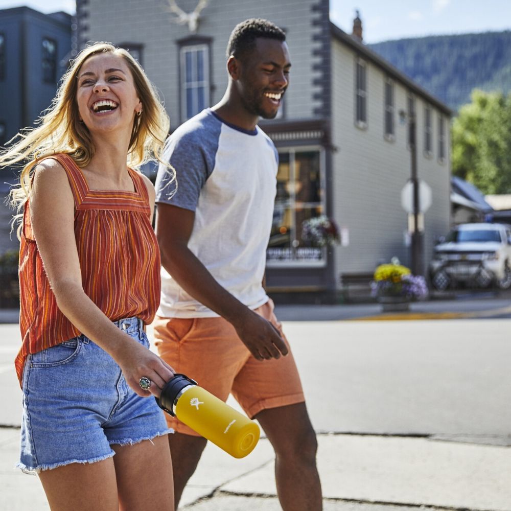 Bình giữ nhiệt Hydro Flask nắp xoay dung tích 16 oz - Màu Clementine
