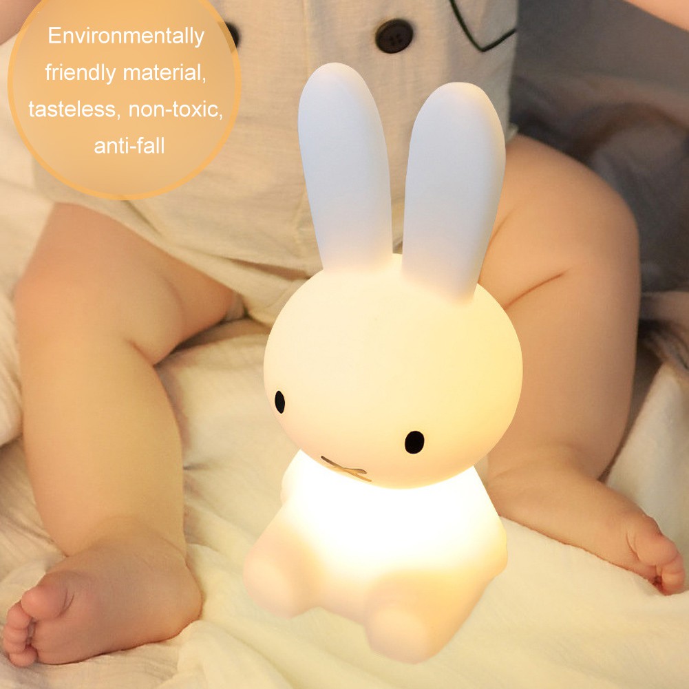 Đèn ngủ hình thỏ con trang trí nhà