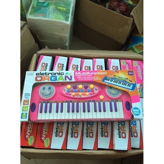 Đàn organ kèm mic hát