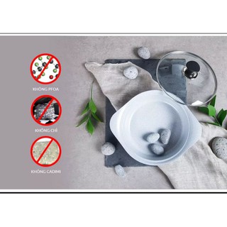 Bộ 3 nồi ECORAMIC Hàn Quốc Bếp Từ