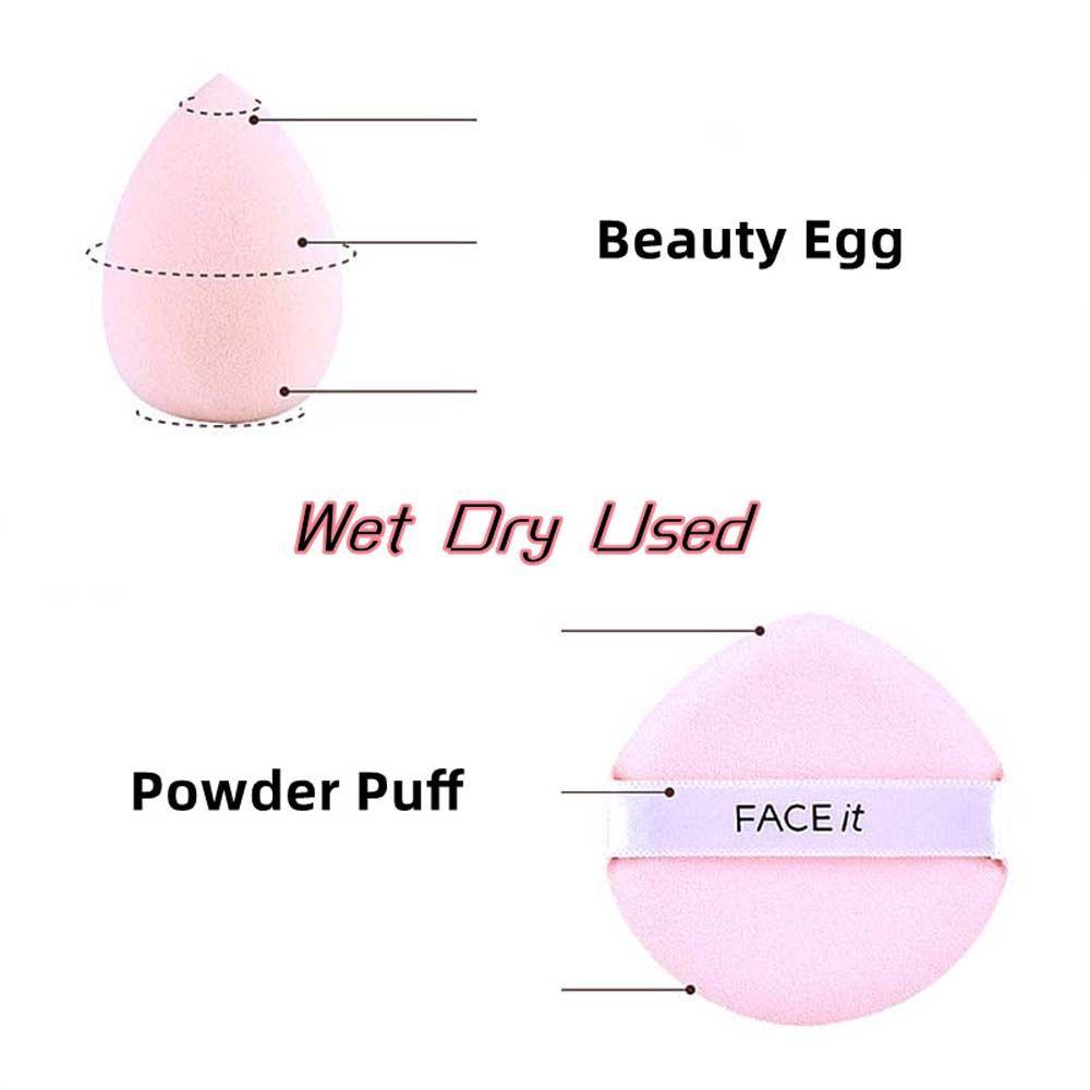 OCEANMAP Mút Trang Điểm Mềm Mịn Hình Giọt Nước