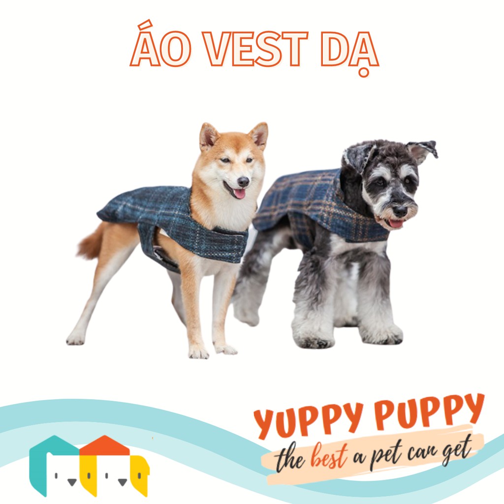 Touchdog Áo vest phong cách Anh Quốc cho chó mèo/ Thú cưng