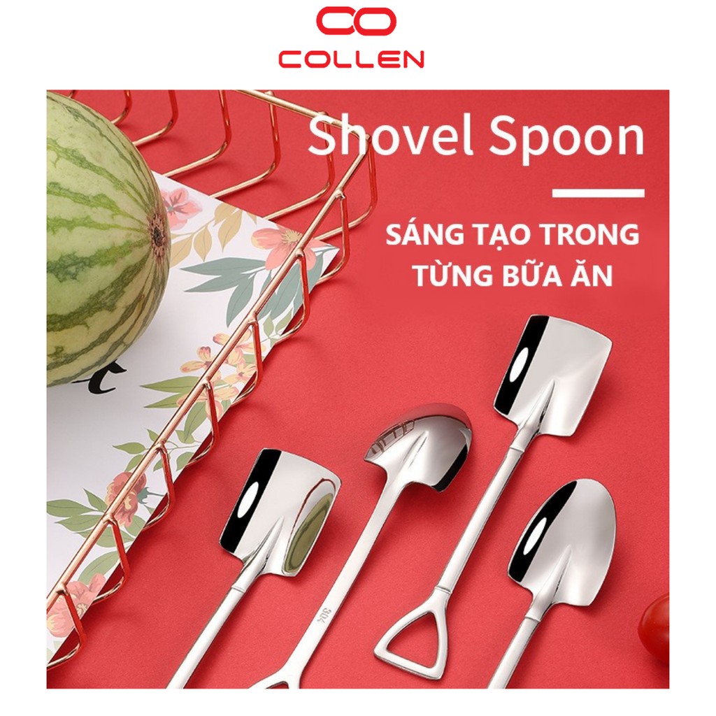 Muỗng Hình Xẻng Độc Đáo