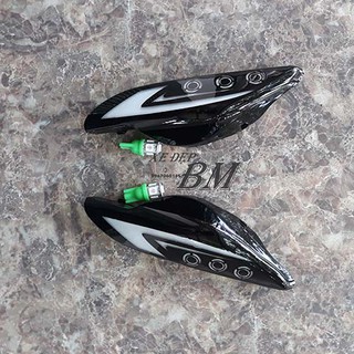 combo nắp hậu và xi nhan độ cho wave 110