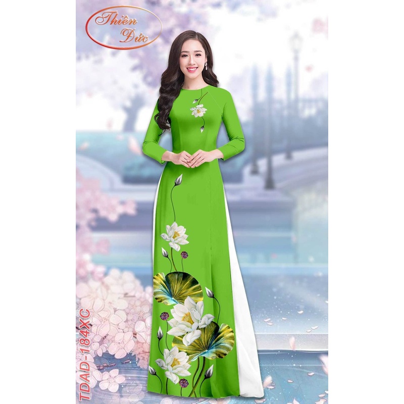 ÁO DÀI HOA ĐỦ SIZE