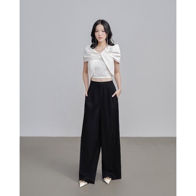 MEI TOP - Áo kiểu thắt nơ