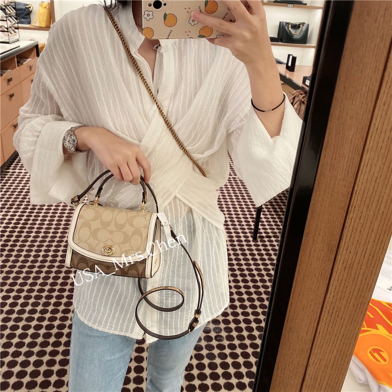 Túi Xách Nữ Coach Chính Hãng F3077 Túi Messenger, Túi Tote