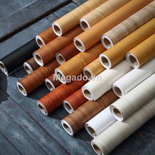 Giấy dán tường giả gỗ chống nước [FF0001]