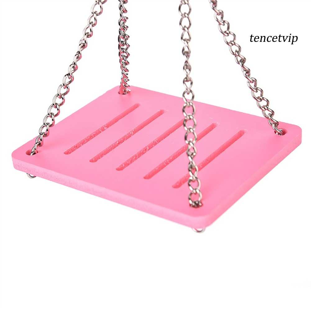 Xích Đu Đồ Chơi Thiết Kế Nhỏ Nhắn Xinh Xắn Cho Chuột Hamster / Sóc / Heo Guinea