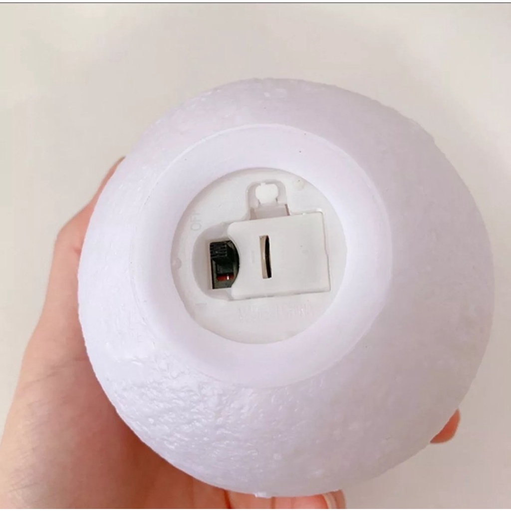Đèn ngủ 3d mặt trăng  decor phòng ngủ xinh