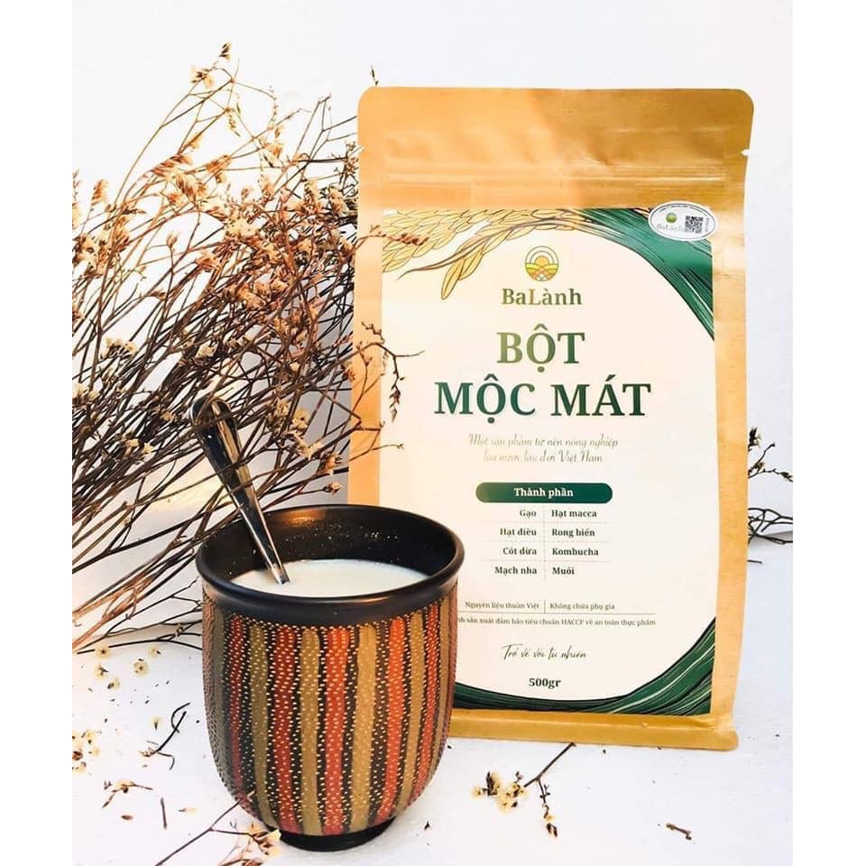 Bột Dinh Dưỡng, Bột Mộc Mát Thay Thế Bữa Ăn Bổ Sung Cho Trẻ & Gia Đình 500gr