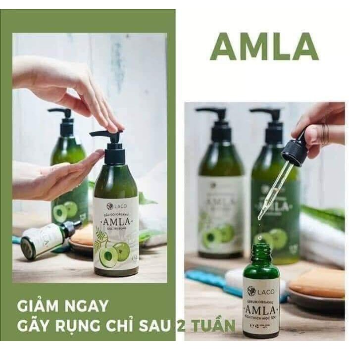 Serum kích mọc tóc AMLA - LACO organic - chai nhỏ giọt 30ml | BigBuy360 - bigbuy360.vn