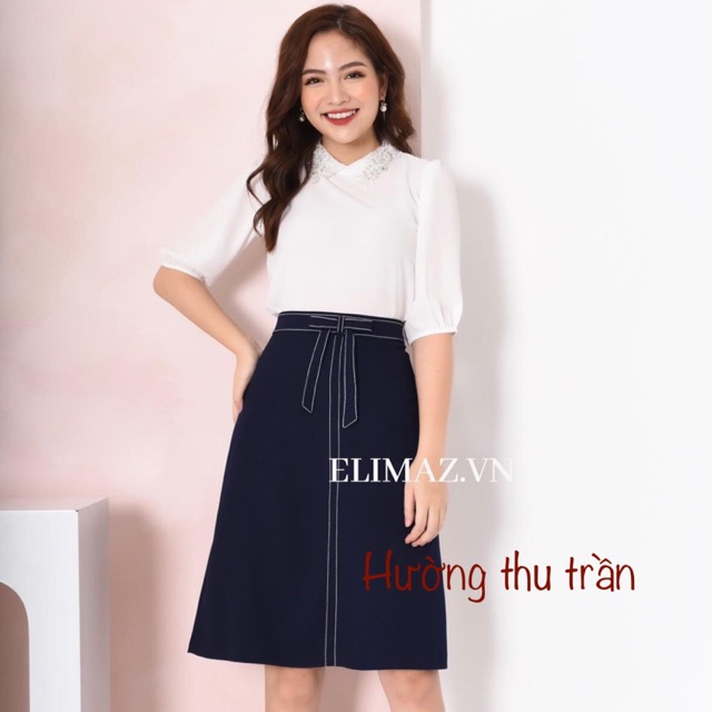 Chân Váy Công Sở Nữ Dài Tới Gối Chân Váy Chữ A Trẻ Trung