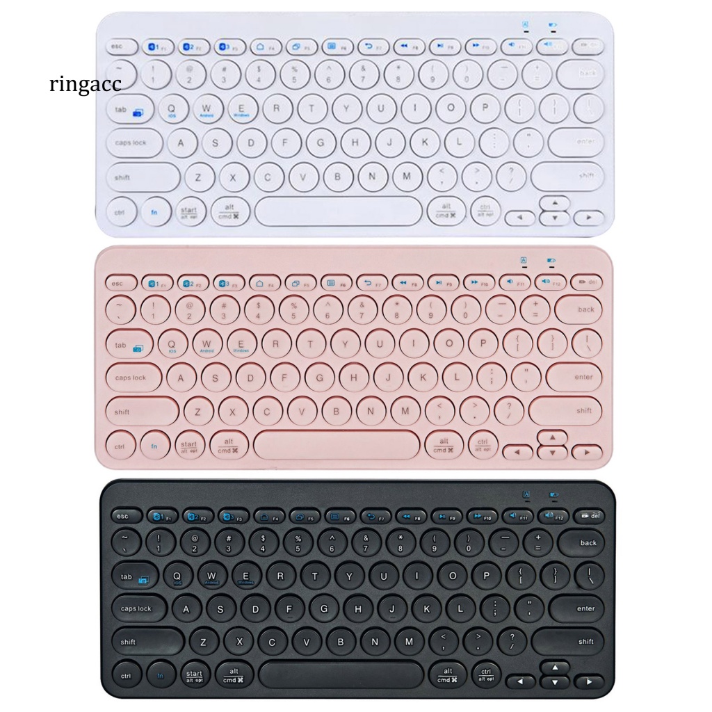 Bàn Phím Bluetooth Không Dây RGA Di Động Thoải Mái Cho Laptop