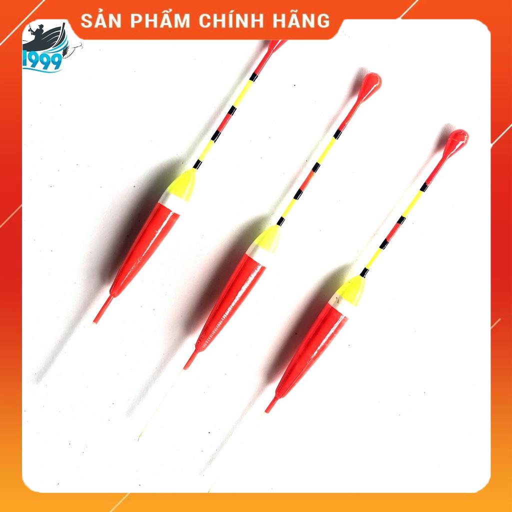 🐠 Phao câu đài T1999 Vàng Đỏ , Chuyên câu rô , dài 13cm siêu bền 🐠