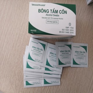 Bông tẩm cồn Alcohol Swabs