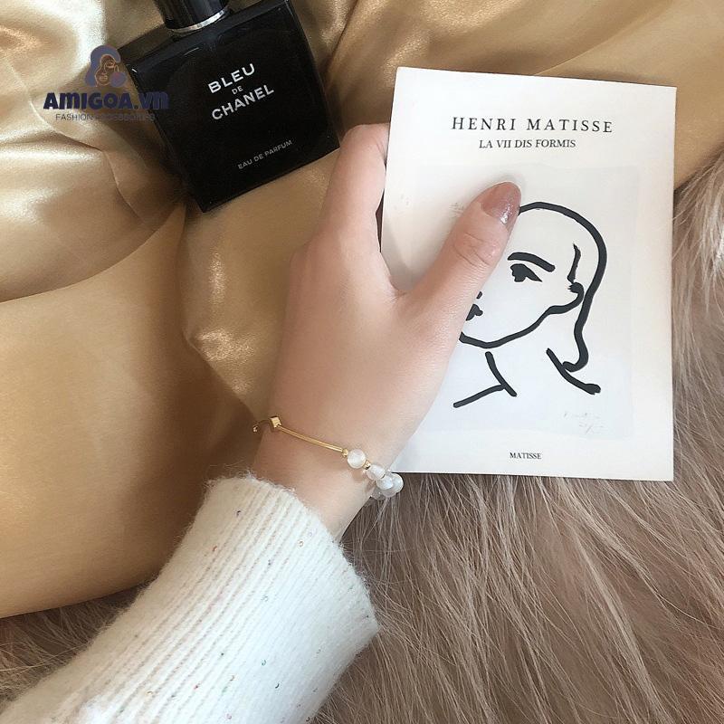 ✨✨Vòng Đeo Tay Kết Cấu Đơn Giản Thời Trang Dành Cho Nữ