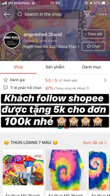 Áo thun mỹ 2hand 39k/c - 110k/3c ( MẪU NGẪU NHIÊN ) | BigBuy360 - bigbuy360.vn