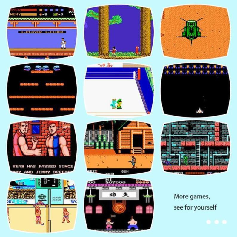 [FREE SHIP =&gt; 50K ] Máy chơi game 4 nút tích hợp 620 trò Nes ngày xưa