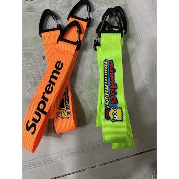 Đây móc khoá vải dù nhiều màu sắc