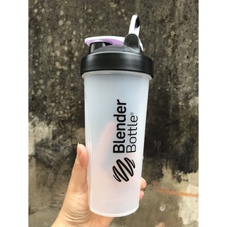 Bình lắc sữa Blender Bottle có con lắc lò so