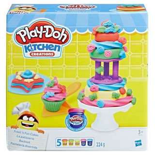Tháp bánh kem sắc màu Play-doh B9741