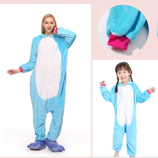 Bộ Đồ Thú Pijama Unicorn Xanh [Hàng Sẵn - FreeShip]