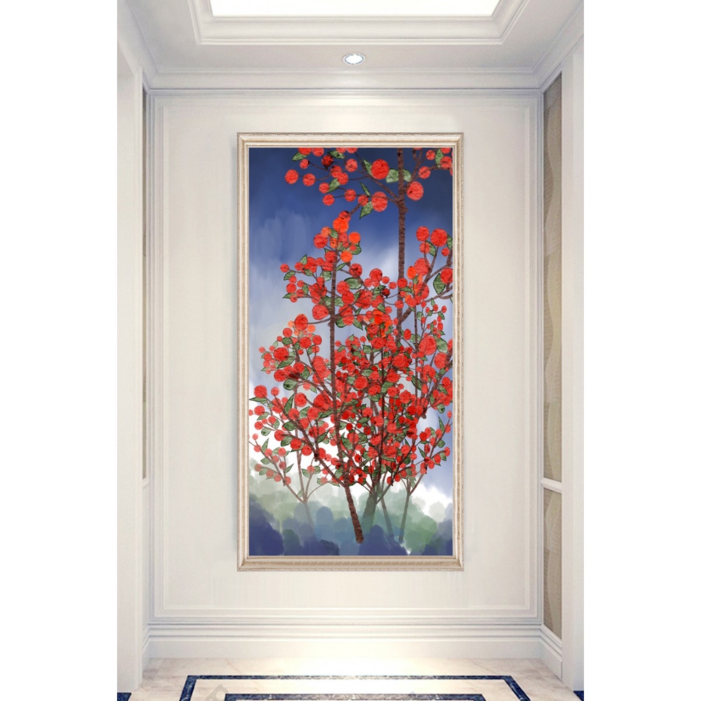 In hình ép gỗ Laminate TRANH HÀNH LANG HIỆN ĐẠI - Mẫu 7 (50x75, 60x90, 70x110). In ảnh theo yêu cầu
