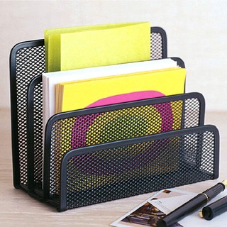 Thiết thực lưới kim loại giá đựng tập tin thư thư giá để đồ để bàn giá để bàn giá để đồ lưới sắt ba tầng giá đựng tập tin nhiều tầng giá để đồ văn phòng giá dữ liệu