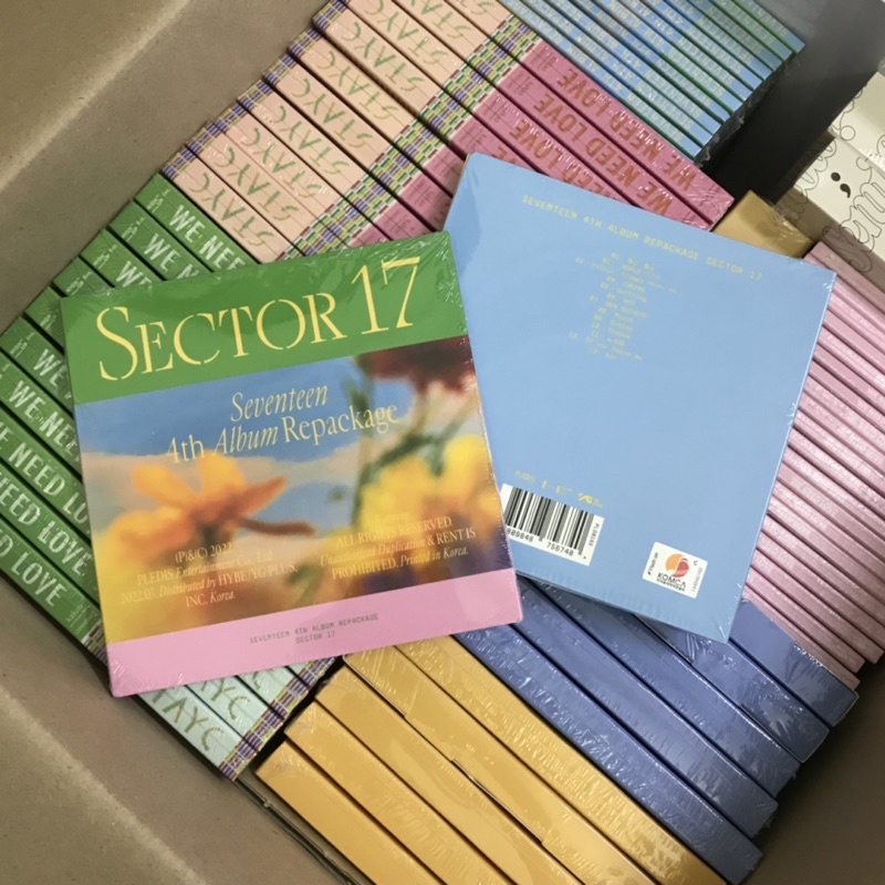 Bộ Giấy Ảnh Seventeen - Sector 17