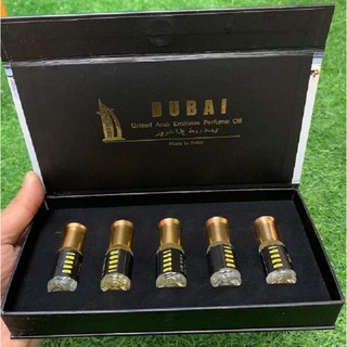 Set 5 nước hoa mini dubai - kèm hộp sang chảnh