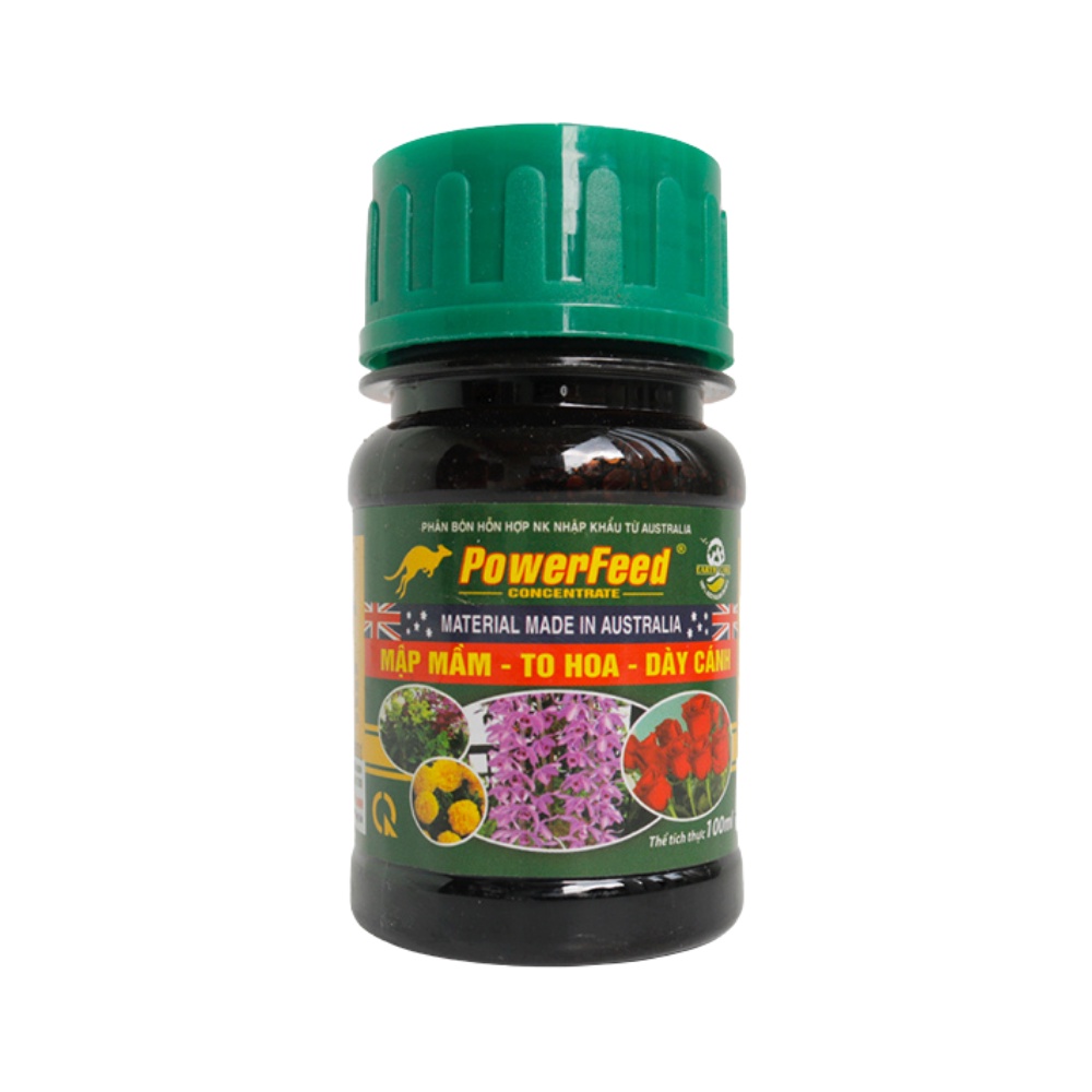 Phân Bón Hỗn Hợp NK Power Feed Kích Cây Nảy Mầm Và Ra Hoa - Chai 100ml (PHH-001-00PF).