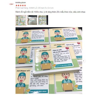 [CÓ SẴN] 1000 tem dán shipper