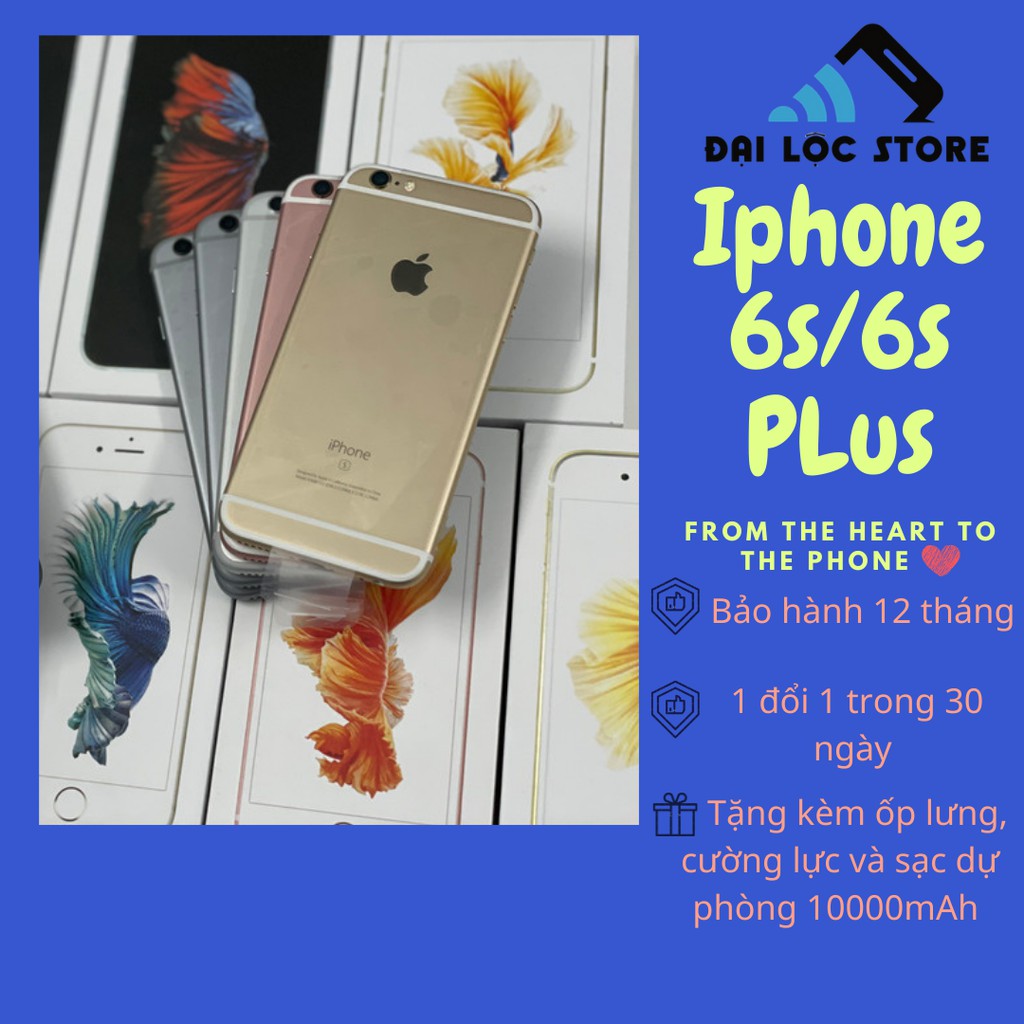 Điện thoại Apple Iphone 6s Plus Likenew Fullbox bảo hành 12 tháng