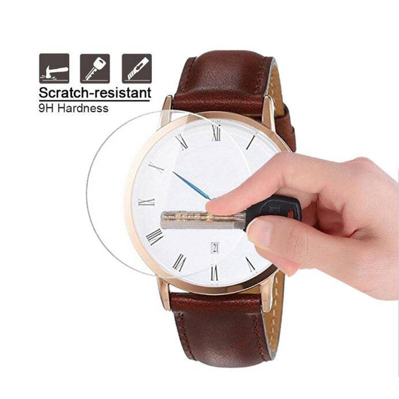 Kính Cường Lực Bảo Vệ Màn Hình Đồng Hồ Daniel Wellington DW Đường Kính 26mm 28mm 30mm 32mm 34mm 36mm 38mm 40mm