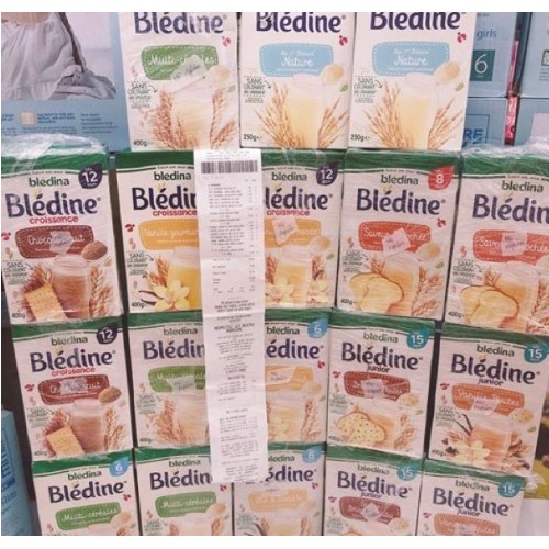 (XẢ DATE) Bột Lắc Sữa Bledina Nhiều Vị Cho Bé Từ 6m+ 400g