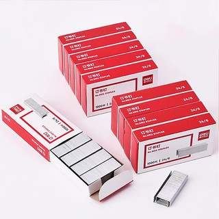 Đạn ghim Deli 24/6 /  ( Kim bấm cho máy dập ghim xoay chiều)