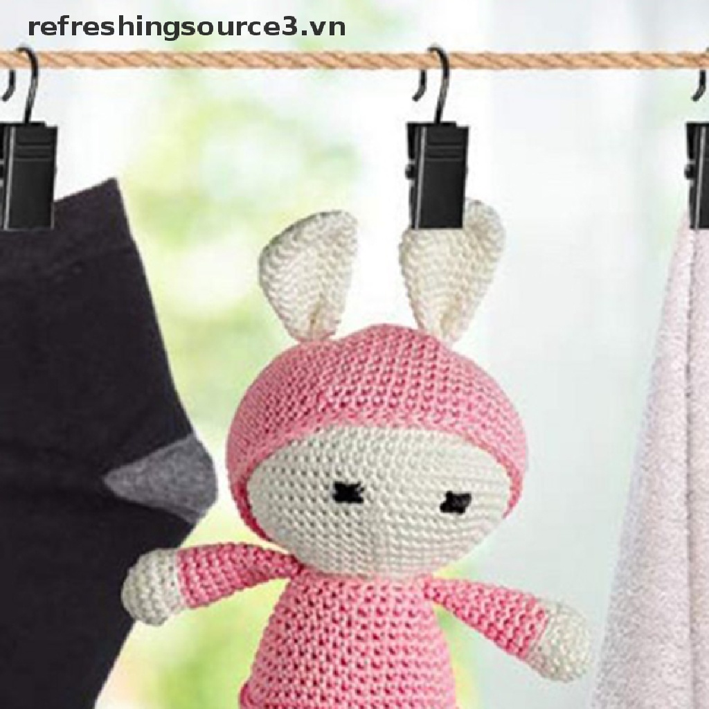 Bộ 10 Móc Rèm Cửa Bằng Kim Loại Chắc Chắn