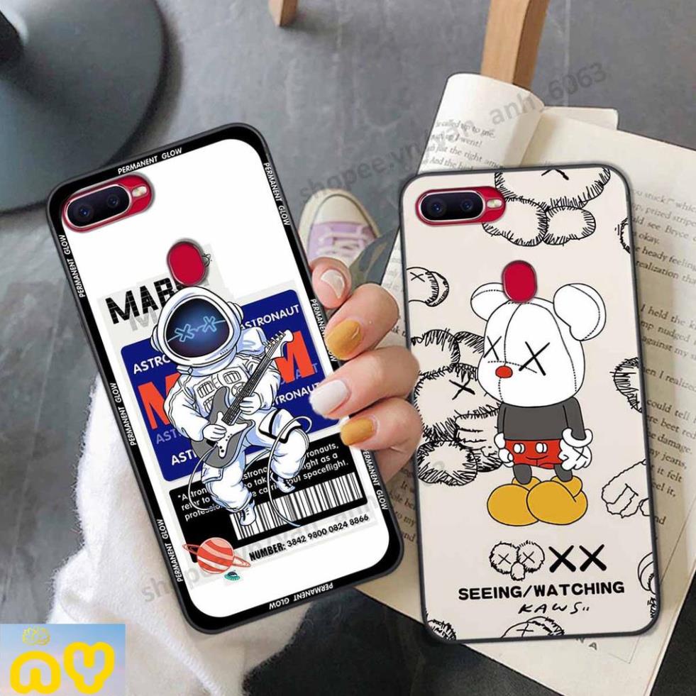 Ốp lưng Oppo A5s / A7 / F9 / A12 be@r brick mars thời trang, Ốp lưng lưng điện thoại viền dẻo siêu chất Như Ý