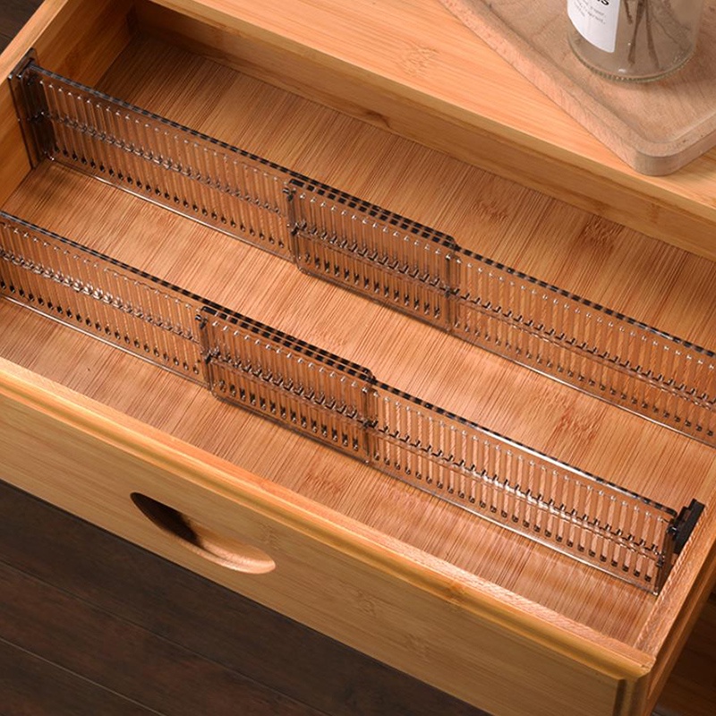 Set 2 Dụng Cụ Chia Ngăn Tủ Kéo Tiện Lợi